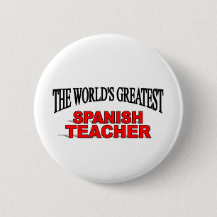 Der bestste spanische Lehrer der Welt Button
