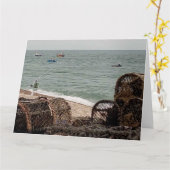 Der Bestste Sport fischen Karte (Gelbe Blume)