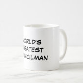Der bestste Stadtrat-" Tasse "der Welt (VorderseiteRechts)