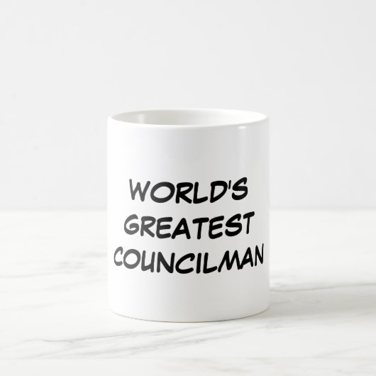 Der bestste Stadtrat-" Tasse "der Welt (Mittel)