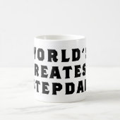 Der bestste Stepdad der Welt Kaffeetasse (Mittel)