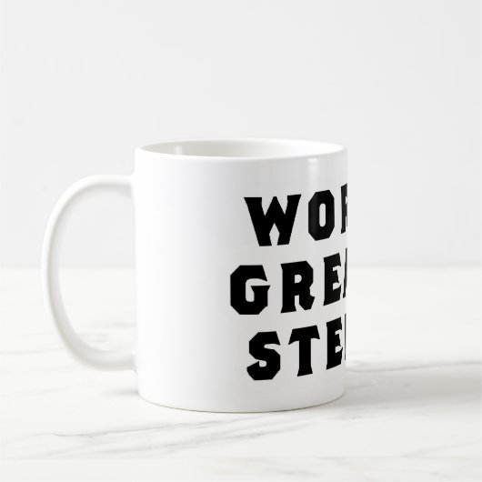 Der bestste Stepdad der Welt Kaffeetasse (Links)