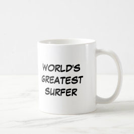 Der bestste Surfer-" Tasse "der Welt