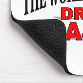 Der bestste Tambourmajor der Welt Mousepad (Ecke)