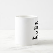 Der bestste treibende Lehrer-" Tasse "der Welt (Mittel)