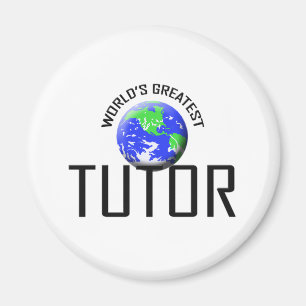 Der bestste Tutor der Welt Magnet