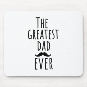 Der Bestste Vater aller Zeiten mit Mustache Mousepad
