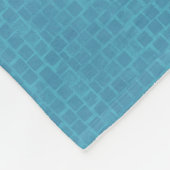 Der bestste VATER der Welt blauer Fleecedecke (Ecke)