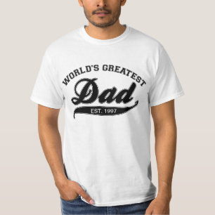 Der bestste Vater der Welt, EST. 199? T-Shirt