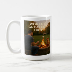 Der Bestste Vater der Welt - Fireside Edition Kaffeetasse