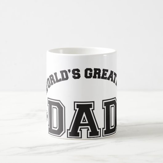 Der bestste Vater der Welt Kaffeetasse (Mittel)