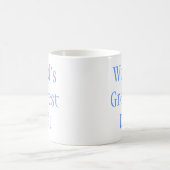 Der bestste Vater der Welt! Kaffeetasse (Mittel)