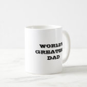 DER BESTSTE VATER DER WELT KAFFEETASSE (VorderseiteRechts)