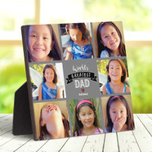 Der Bestste Vater der Welt Moderne 8 Fotocollage G