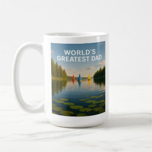 Der Bestste Vater der Welt - Sailboat Serenity Edi Kaffeetasse