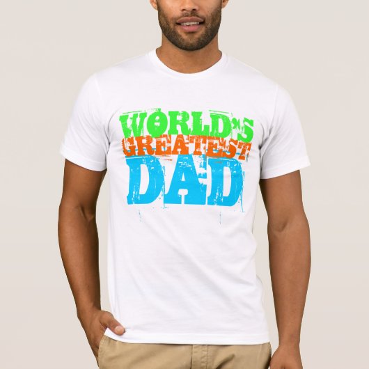 DER BESTSTE VATER DER WELT T-Shirt (Vorderseite)