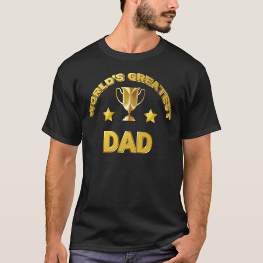 Der Bestste Vater der Welt T-Shirt (Vorderseite)