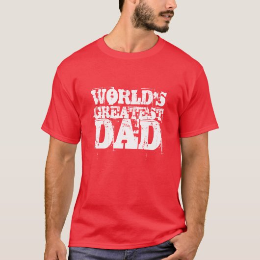 DER BESTSTE VATER DER WELT T-Shirt (Vorderseite)