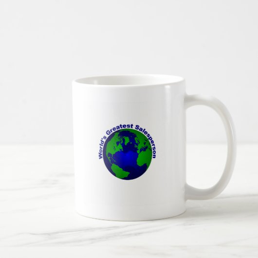 Der bestste Verkäufer der Welt Kaffeetasse (Rechts)