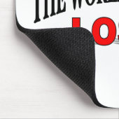 Der bestste Verlierer der Welt Mousepad (Ecke)
