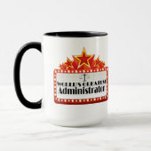 Der bestste Verwalter der Welt Tasse (Links)