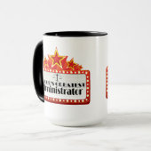 Der bestste Verwalter der Welt Tasse (Vorderseite Links)