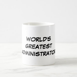 Der bestste Verwalter-" Tasse "der Welt