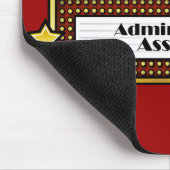 Der bestste Verwaltungsassistent der Welt Mousepad (Ecke)