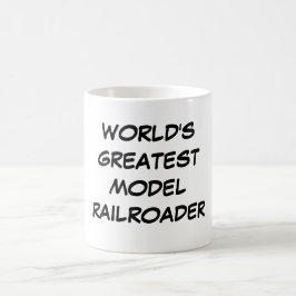Der bestste vorbildliche Railroader-" Tasse "der