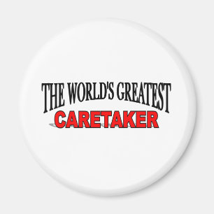 Der bestste Wärter der Welt Magnet