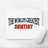 Der bestste Zahnarzt der Welt Mousepad (Mit Mouse)