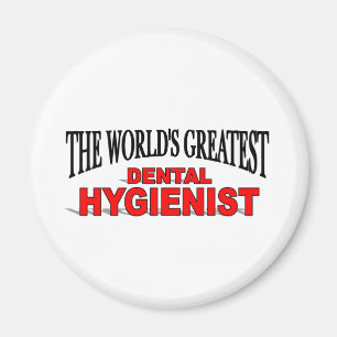 Der bestste Zahnarzthelfer der Welt Magnet