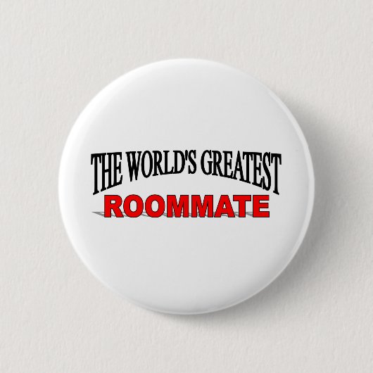 Der bestste Zimmergenosse der Welt Button (Vorderseite)