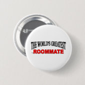 Der bestste Zimmergenosse der Welt Button (Vorne & Hinten)