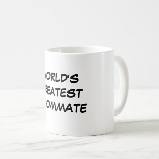 Der bestste Zimmergenosse-" Tasse "der Welt (VorderseiteRechts)