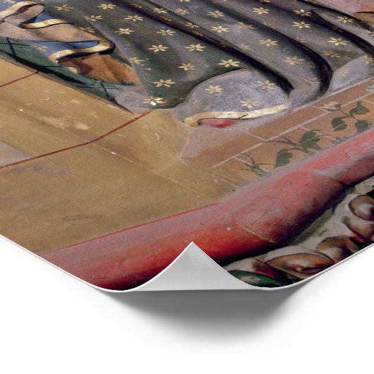 Der Besuch, 1340-51 Poster (Ecke)