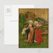 Der Besuch, 1506 Postkarte (Vorne/Hinten)