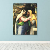 Der Besuch, 1519 Leinwanddruck (Insitu (Holzboden))