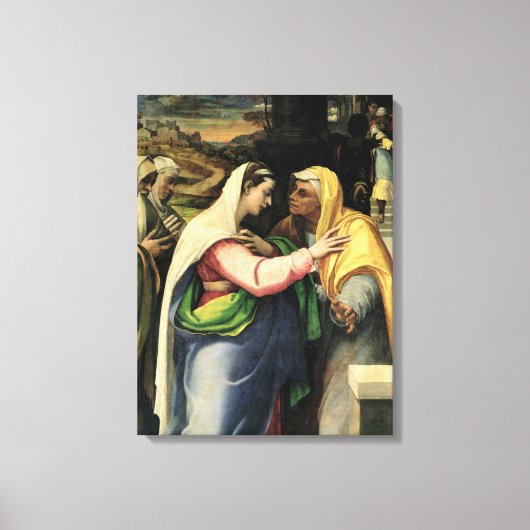 Der Besuch, 1519 Leinwanddruck (Vorderseite)