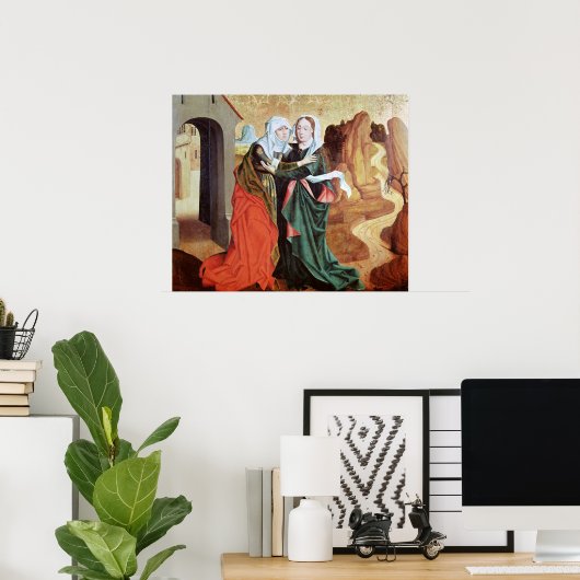 Der Besuch, c.1460 Poster (Heimbüro)