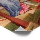 Der Besuch der Christlichen Weihnachtskunst in Wis Poster (Ecke)