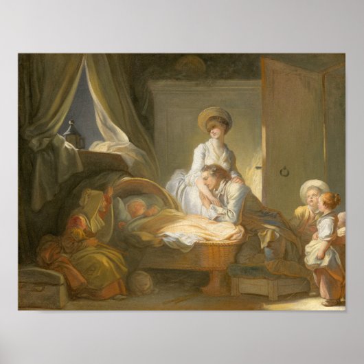 Der Besuch des Kinderzimmers Poster (Vorne)