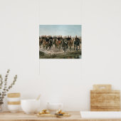 Der Besuch des Schwarzen Flusses durch General Jul Poster (Küche)