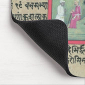 Der Besuch eines Rajput Leiters zu einem Mousepad (Ecke)