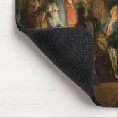 Der Besuch eines Zauberers zu einer ländlichen Mousepad (Ecke)