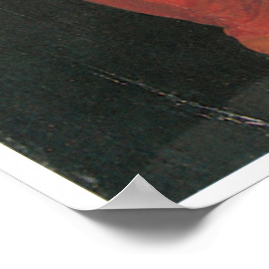 Der Besuch - Jacopo Da Pontormo Canvas Print Poster (Ecke)