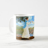 Der Besuch Kaffeetasse (Vorderseite Links)