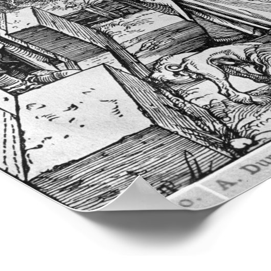 Der Besuch Poster (Ecke)