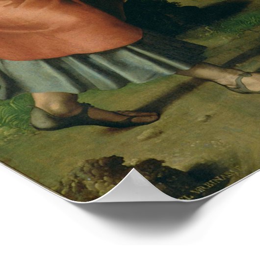 Der Besuch Poster (Ecke)