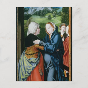 Der Besuch Postkarte
